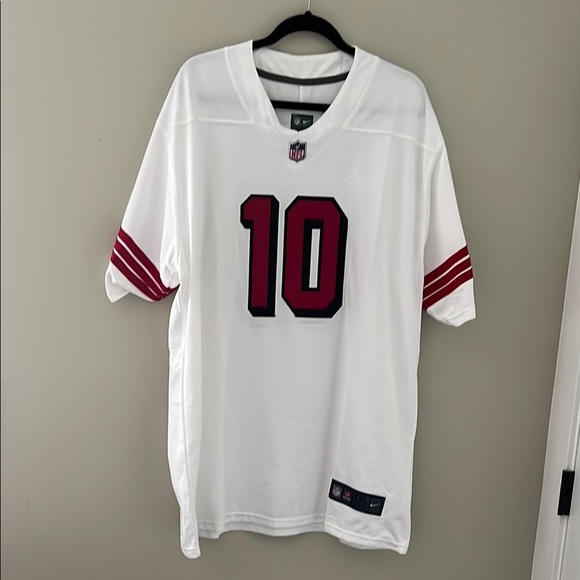 NFL Other - NFL San Fran 49ers White and Red Football Jersey with Jimmy Garoppolo back